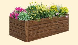 Square Garden Beds -