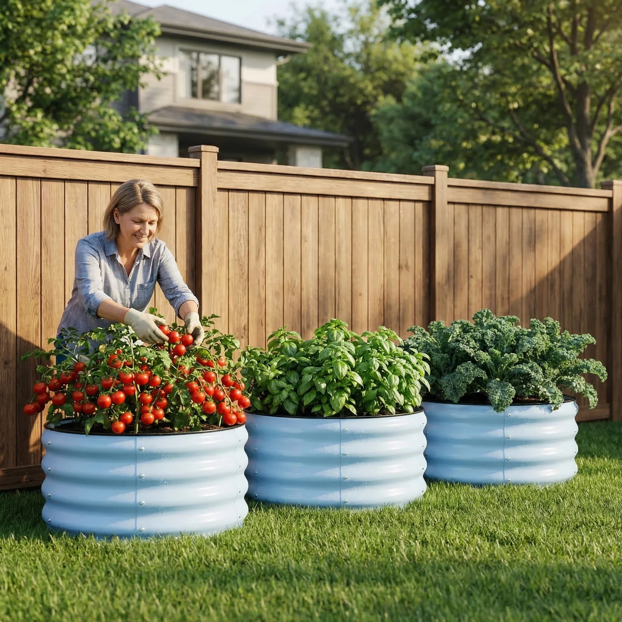 2x2x1 Ft Raised Garden Bed Kit | Durable & Easy Assembly | SnugNiture