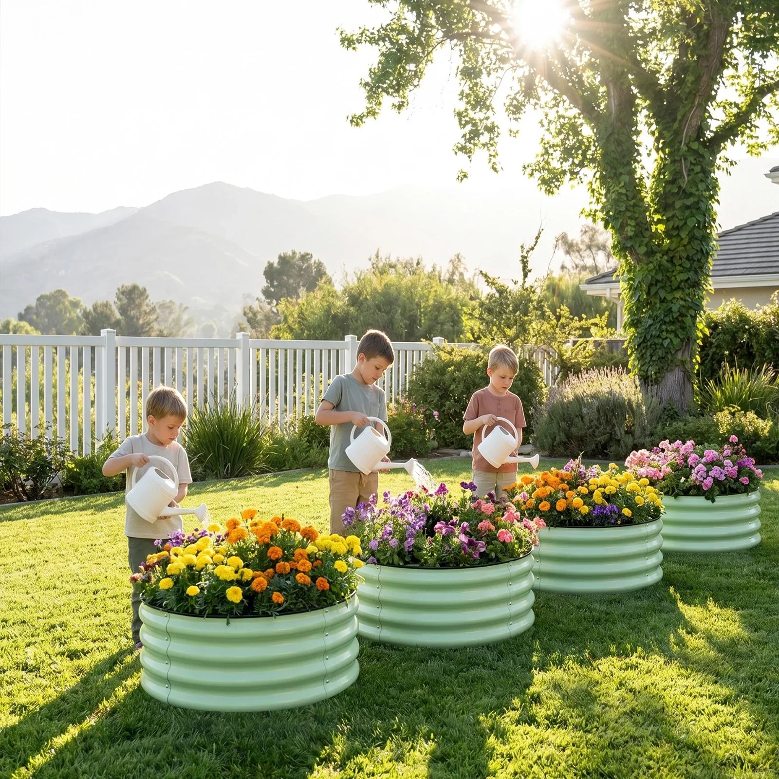 2x2x1 Ft Raised Garden Bed Kit | Durable & Easy Assembly | SnugNiture